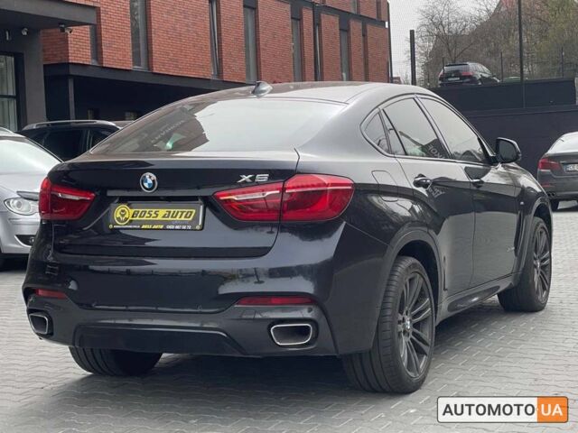 Чорний БМВ Х6, об'ємом двигуна 3 л та пробігом 117 тис. км за 39800 $, фото 5 на Automoto.ua