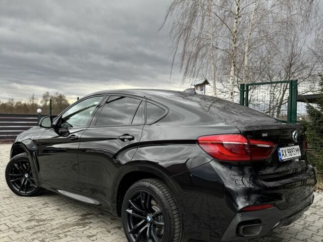 Черный БМВ Х6, объемом двигателя 3 л и пробегом 130 тыс. км за 43000 $, фото 1 на Automoto.ua