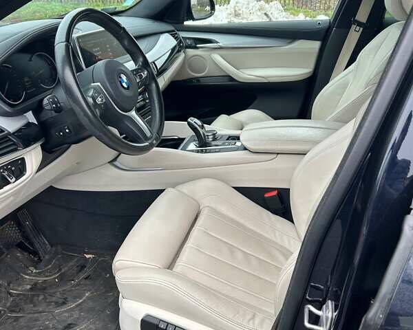 Чорний БМВ Х6, об'ємом двигуна 2.99 л та пробігом 66 тис. км за 39900 $, фото 7 на Automoto.ua