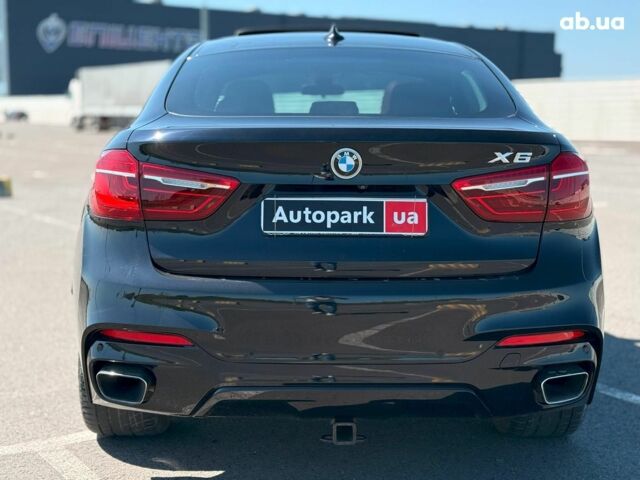 Чорний БМВ Х6, об'ємом двигуна 3 л та пробігом 101 тис. км за 35990 $, фото 7 на Automoto.ua