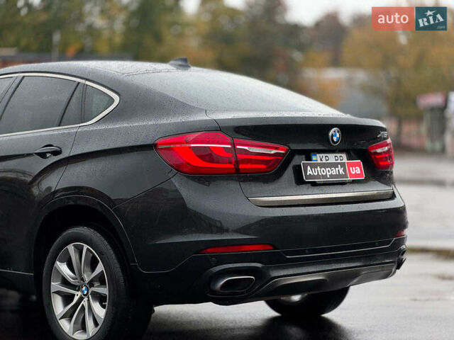 Черный БМВ Х6, объемом двигателя 3 л и пробегом 104 тыс. км за 35490 $, фото 8 на Automoto.ua