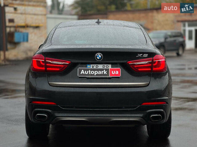 Черный БМВ Х6, объемом двигателя 3 л и пробегом 104 тыс. км за 35490 $, фото 10 на Automoto.ua
