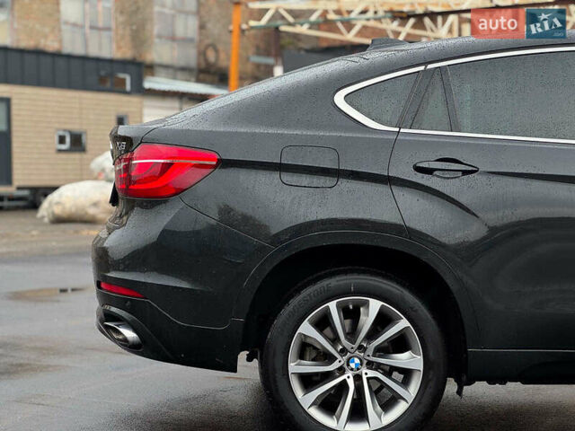 Черный БМВ Х6, объемом двигателя 3 л и пробегом 104 тыс. км за 35490 $, фото 13 на Automoto.ua
