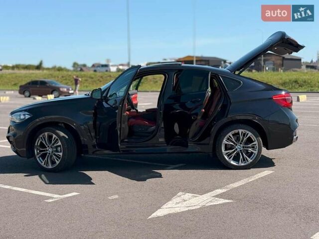 Чорний БМВ Х6, об'ємом двигуна 3 л та пробігом 101 тис. км за 34940 $, фото 31 на Automoto.ua