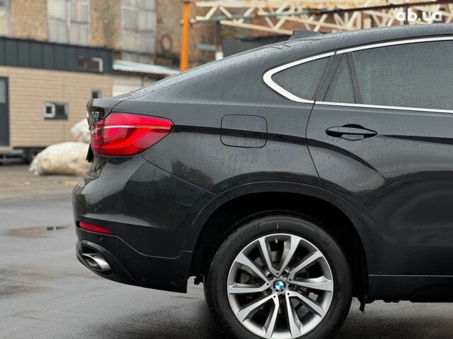 Черный БМВ Х6, объемом двигателя 3 л и пробегом 104 тыс. км за 35490 $, фото 13 на Automoto.ua