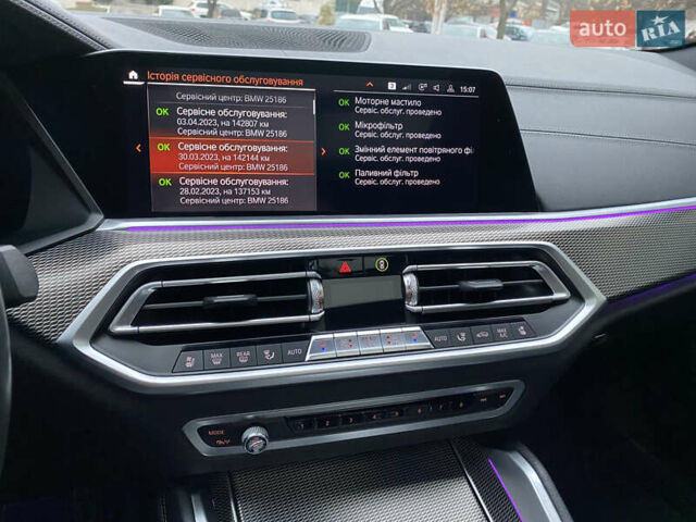 Черный БМВ Х6, объемом двигателя 3 л и пробегом 184 тыс. км за 72000 $, фото 66 на Automoto.ua