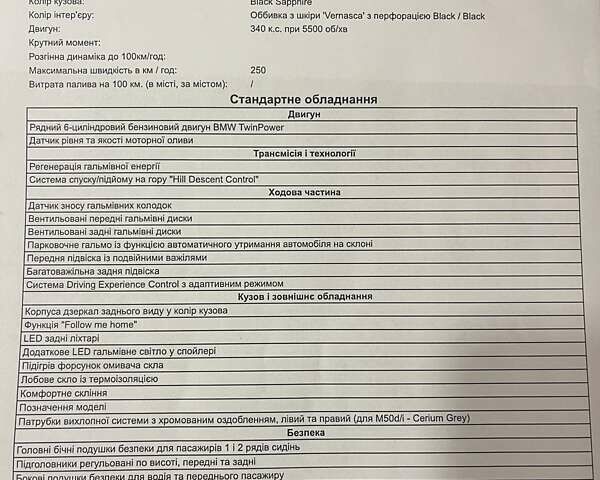 Черный БМВ Х6, объемом двигателя 3 л и пробегом 59 тыс. км за 88000 $, фото 41 на Automoto.ua