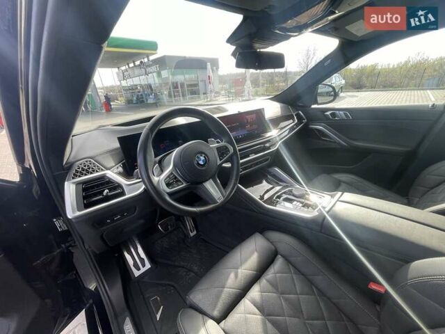 Чорний БМВ Х6, об'ємом двигуна 3 л та пробігом 20 тис. км за 93500 $, фото 45 на Automoto.ua