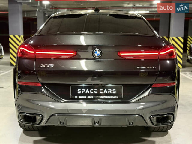 Черный БМВ Х6, объемом двигателя 3 л и пробегом 77 тыс. км за 102900 $, фото 13 на Automoto.ua