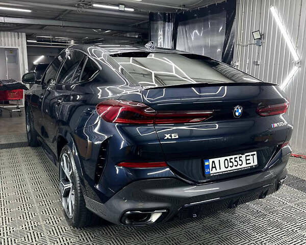 Черный БМВ Х6, объемом двигателя 3 л и пробегом 47 тыс. км за 100000 $, фото 3 на Automoto.ua