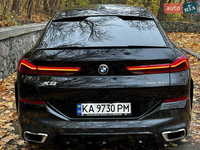 Черный БМВ Х6, объемом двигателя 3 л и пробегом 35 тыс. км за 112000 $, фото 5 на Automoto.ua
