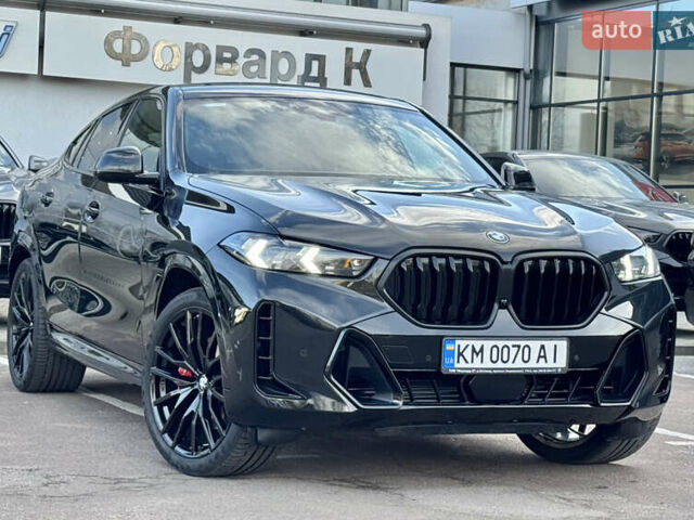 Черный БМВ Х6, объемом двигателя 3 л и пробегом 5 тыс. км за 106000 $, фото 2 на Automoto.ua