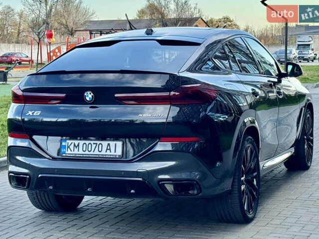 Черный БМВ Х6, объемом двигателя 3 л и пробегом 5 тыс. км за 106000 $, фото 22 на Automoto.ua