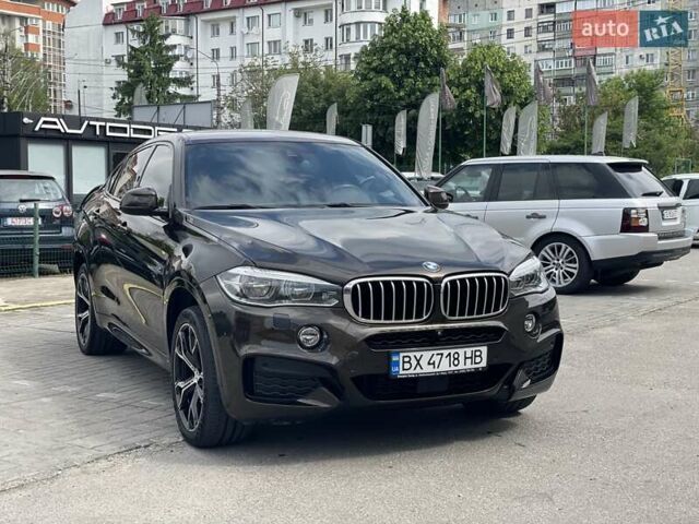 Коричневый БМВ Х6, объемом двигателя 2.99 л и пробегом 134 тыс. км за 35500 $, фото 1 на Automoto.ua