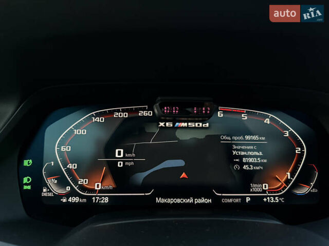 Коричневый БМВ Х6, объемом двигателя 2.99 л и пробегом 100 тыс. км за 85000 $, фото 29 на Automoto.ua