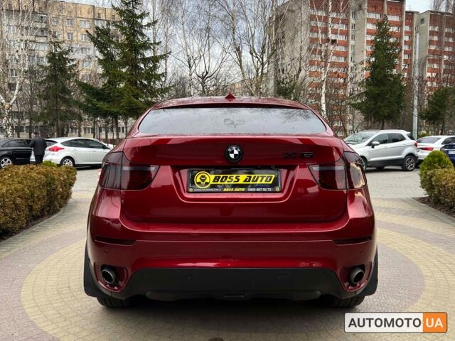 Красный БМВ Х6, объемом двигателя 3 л и пробегом 235 тыс. км за 14999 $, фото 4 на Automoto.ua