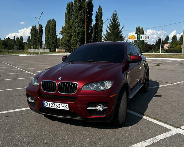 Красный БМВ Х6, объемом двигателя 3 л и пробегом 167 тыс. км за 14000 $, фото 5 на Automoto.ua