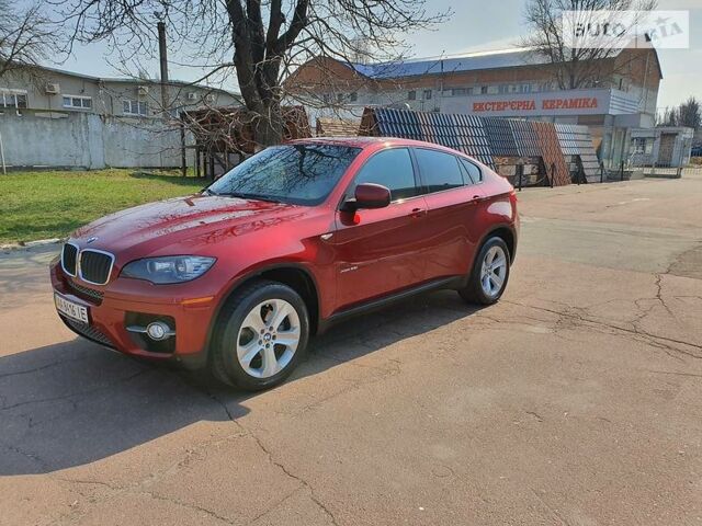 Червоний БМВ Х6, об'ємом двигуна 3 л та пробігом 104 тис. км за 17500 $, фото 1 на Automoto.ua