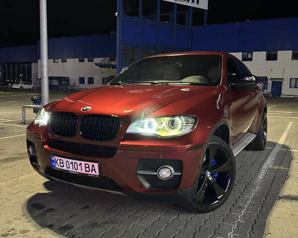 Красный БМВ Х6, объемом двигателя 2.98 л и пробегом 220 тыс. км за 16000 $, фото 4 на Automoto.ua