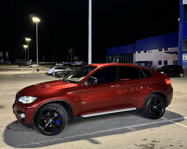 Красный БМВ Х6, объемом двигателя 2.98 л и пробегом 220 тыс. км за 16000 $, фото 3 на Automoto.ua