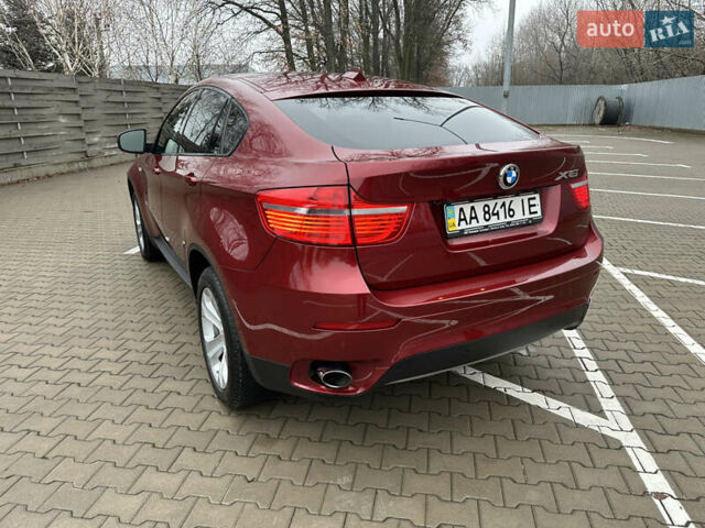 Червоний БМВ Х6, об'ємом двигуна 3 л та пробігом 104 тис. км за 17500 $, фото 10 на Automoto.ua