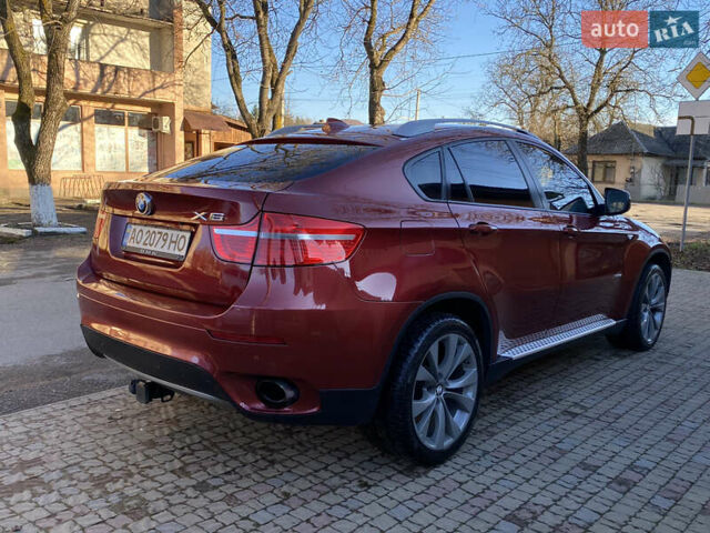 Красный БМВ Х6, объемом двигателя 3 л и пробегом 240 тыс. км за 15000 $, фото 4 на Automoto.ua