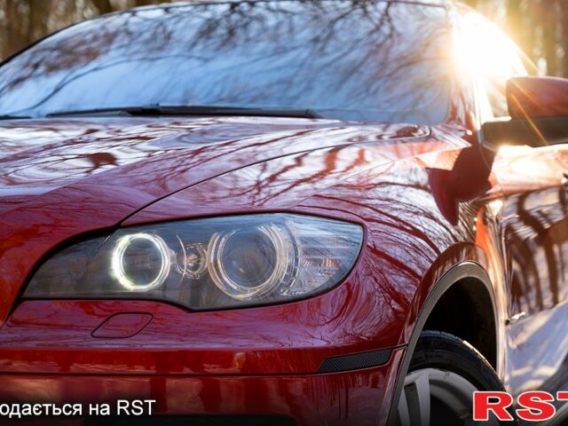 Красный БМВ Х6, объемом двигателя 4.4 л и пробегом 185 тыс. км за 16000 $, фото 12 на Automoto.ua