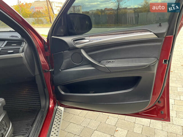 Красный БМВ Х6, объемом двигателя 4.4 л и пробегом 199 тыс. км за 15500 $, фото 64 на Automoto.ua