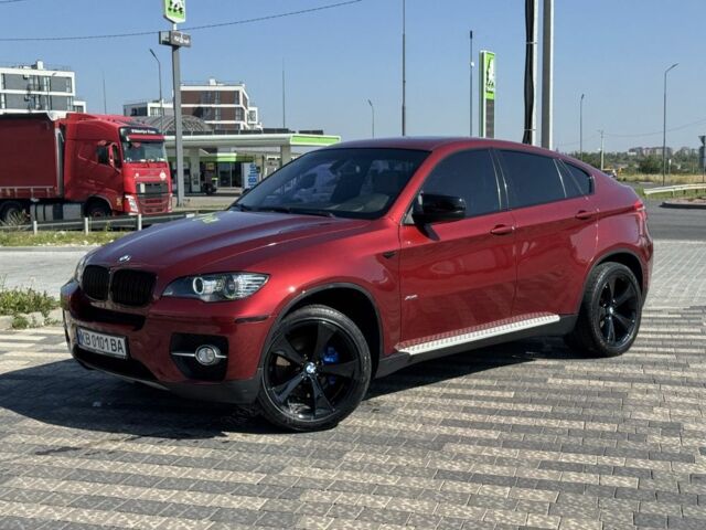 Красный БМВ Х6, объемом двигателя 3 л и пробегом 220 тыс. км за 16000 $, фото 9 на Automoto.ua