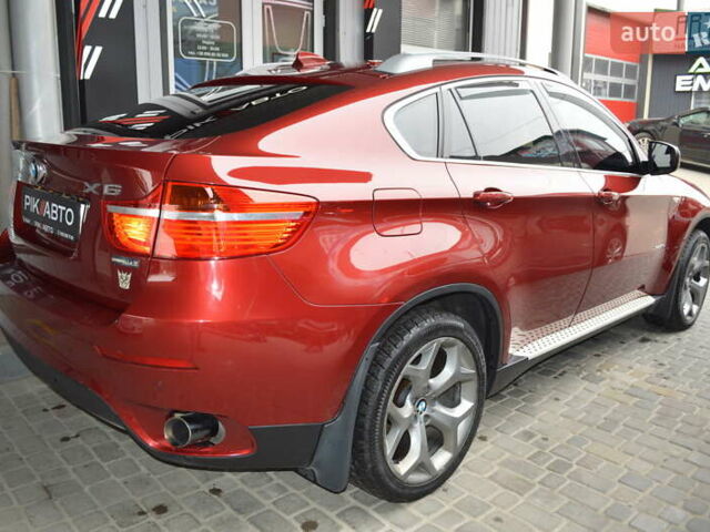 Красный БМВ Х6, объемом двигателя 3 л и пробегом 249 тыс. км за 15900 $, фото 4 на Automoto.ua