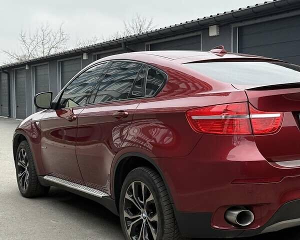 Красный БМВ Х6, объемом двигателя 3 л и пробегом 182 тыс. км за 15550 $, фото 9 на Automoto.ua