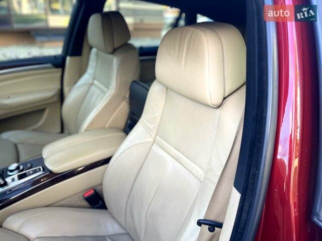 Красный БМВ Х6, объемом двигателя 3 л и пробегом 187 тыс. км за 12999 $, фото 31 на Automoto.ua