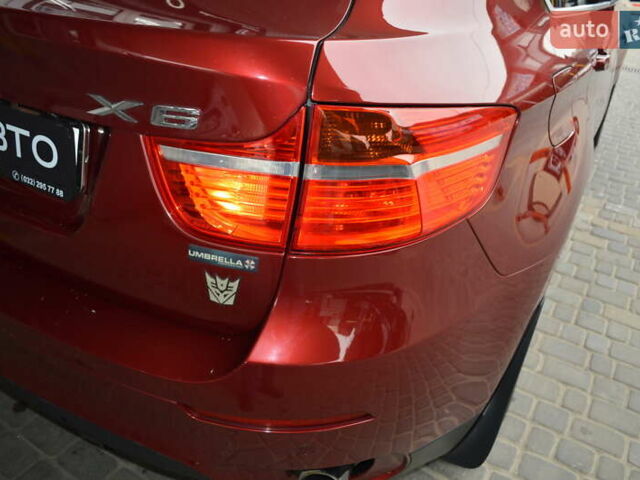 Красный БМВ Х6, объемом двигателя 3 л и пробегом 249 тыс. км за 15900 $, фото 7 на Automoto.ua