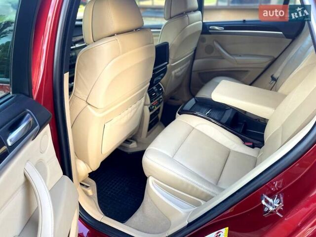 Красный БМВ Х6, объемом двигателя 3 л и пробегом 187 тыс. км за 12999 $, фото 32 на Automoto.ua