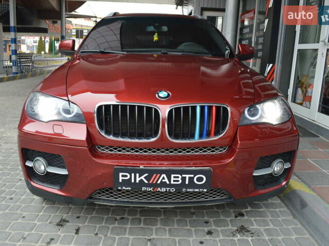 Красный БМВ Х6, объемом двигателя 3 л и пробегом 249 тыс. км за 15900 $, фото 3 на Automoto.ua