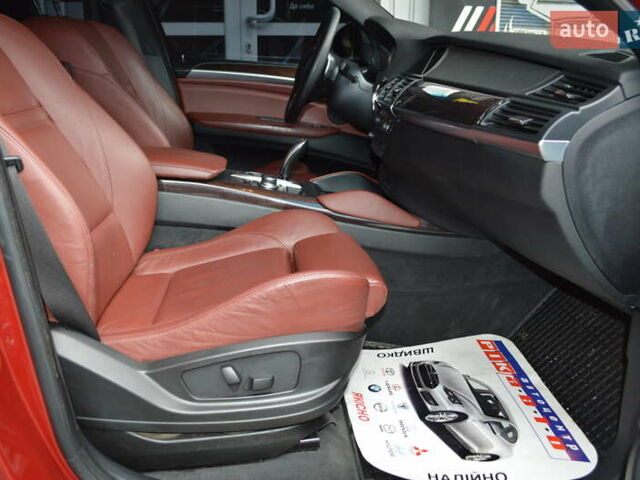 Красный БМВ Х6, объемом двигателя 3 л и пробегом 249 тыс. км за 15900 $, фото 27 на Automoto.ua