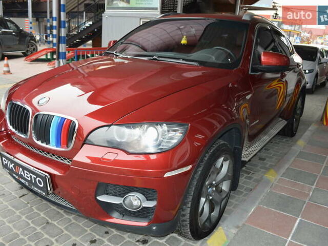 Красный БМВ Х6, объемом двигателя 3 л и пробегом 249 тыс. км за 15900 $, фото 2 на Automoto.ua