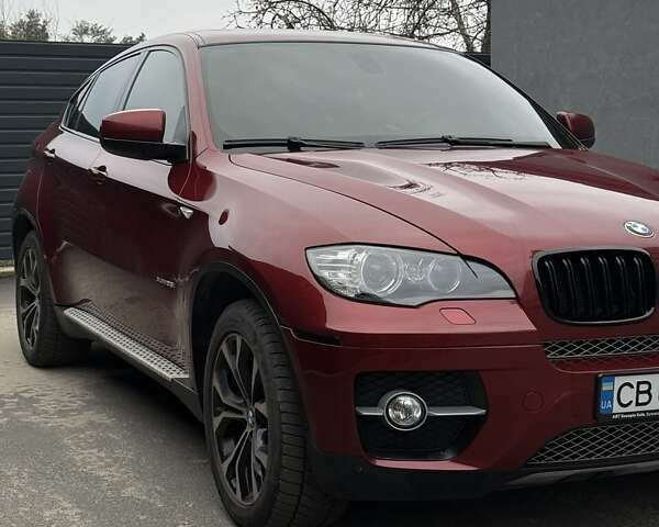 Красный БМВ Х6, объемом двигателя 3 л и пробегом 182 тыс. км за 15550 $, фото 5 на Automoto.ua