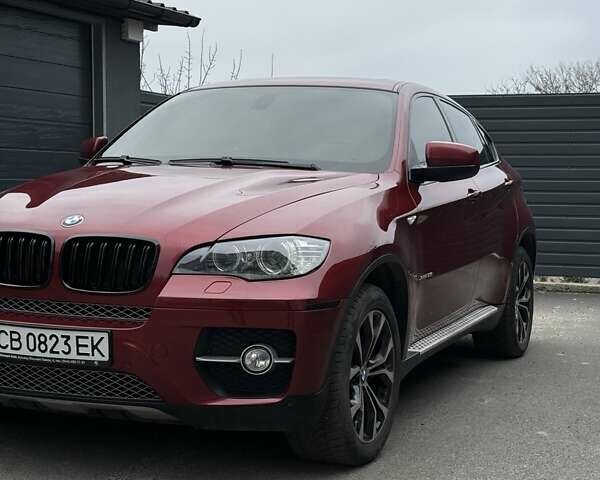 Красный БМВ Х6, объемом двигателя 3 л и пробегом 182 тыс. км за 15550 $, фото 4 на Automoto.ua