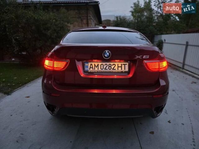 Красный БМВ Х6, объемом двигателя 3 л и пробегом 195 тыс. км за 16500 $, фото 23 на Automoto.ua