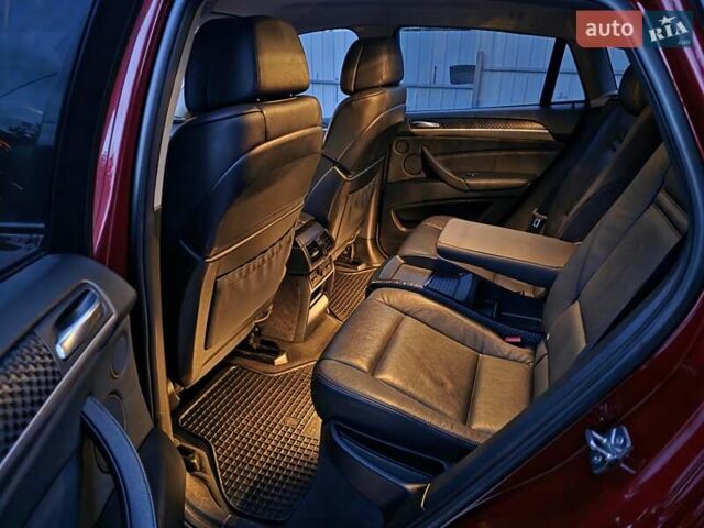 Красный БМВ Х6, объемом двигателя 3 л и пробегом 195 тыс. км за 16500 $, фото 14 на Automoto.ua