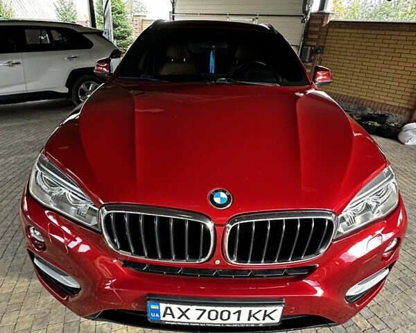 Червоний БМВ Х6, об'ємом двигуна 2.99 л та пробігом 153 тис. км за 32500 $, фото 5 на Automoto.ua