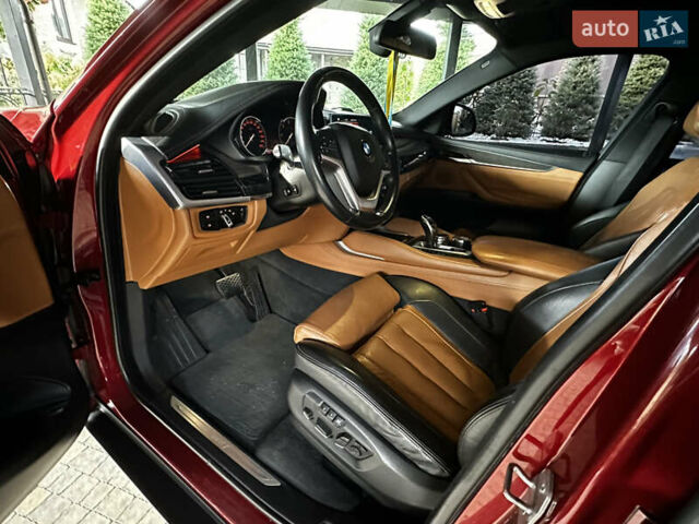Червоний БМВ Х6, об'ємом двигуна 2.99 л та пробігом 153 тис. км за 32500 $, фото 33 на Automoto.ua