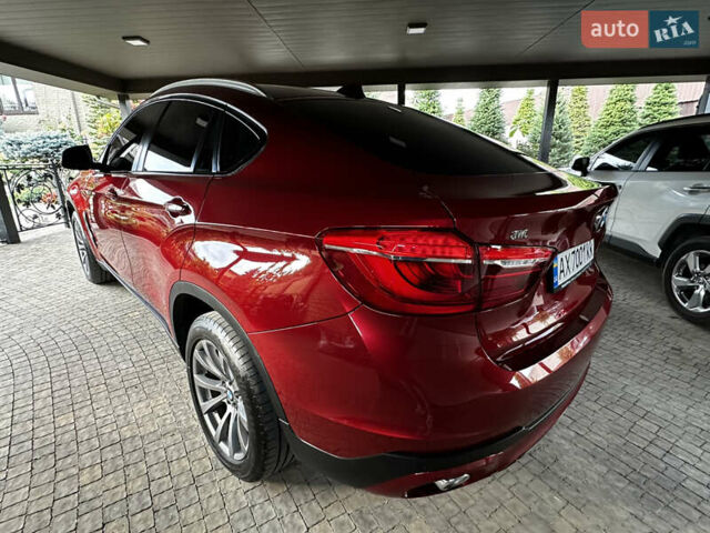 Червоний БМВ Х6, об'ємом двигуна 2.99 л та пробігом 153 тис. км за 32500 $, фото 19 на Automoto.ua