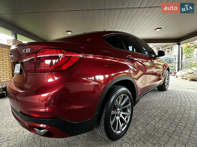 Червоний БМВ Х6, об'ємом двигуна 2.99 л та пробігом 153 тис. км за 32500 $, фото 15 на Automoto.ua