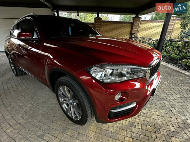 Червоний БМВ Х6, об'ємом двигуна 2.99 л та пробігом 153 тис. км за 32500 $, фото 9 на Automoto.ua