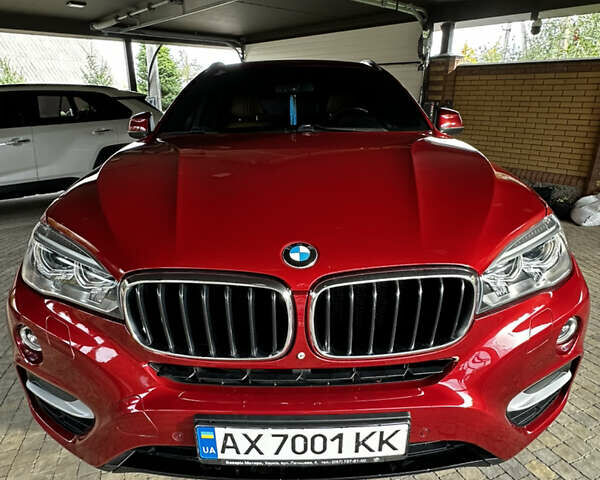 Червоний БМВ Х6, об'ємом двигуна 2.99 л та пробігом 153 тис. км за 32500 $, фото 7 на Automoto.ua