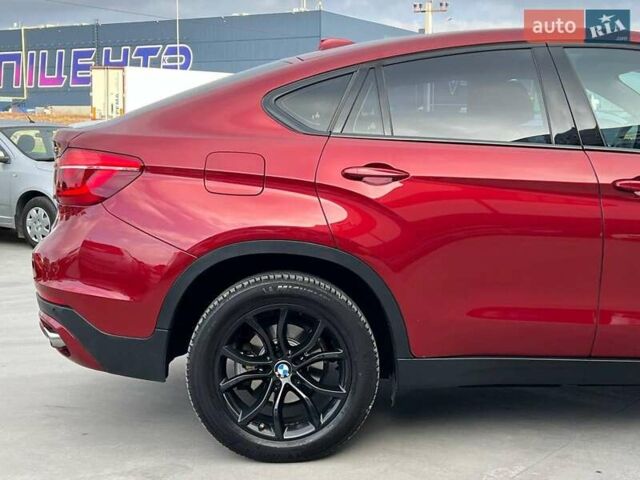 Красный БМВ Х6, объемом двигателя 3 л и пробегом 112 тыс. км за 41390 $, фото 6 на Automoto.ua