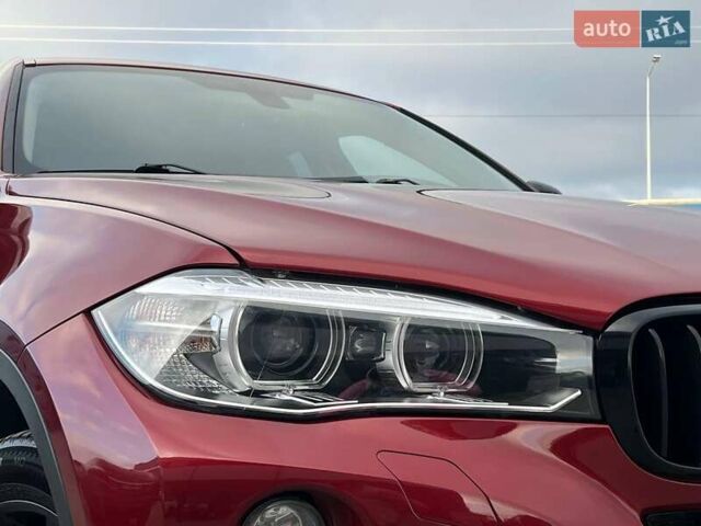 Красный БМВ Х6, объемом двигателя 3 л и пробегом 112 тыс. км за 41390 $, фото 3 на Automoto.ua