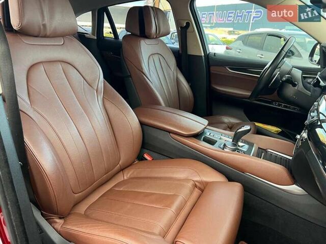 Красный БМВ Х6, объемом двигателя 3 л и пробегом 112 тыс. км за 41390 $, фото 39 на Automoto.ua